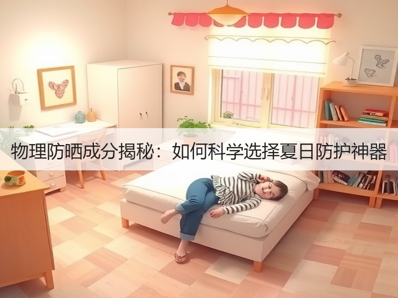 物理防晒成分揭秘：如何科学选择夏日防护神