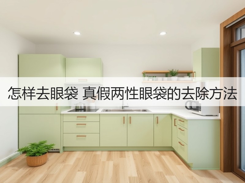 怎样去眼袋 真假两性眼袋的去除方法