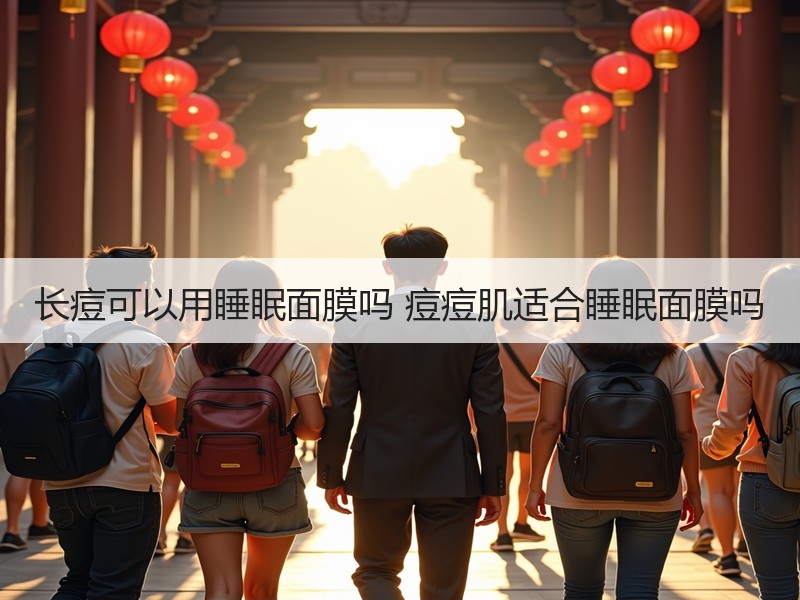 长痘可以用睡眠面膜吗 痘痘肌适合睡眠面膜