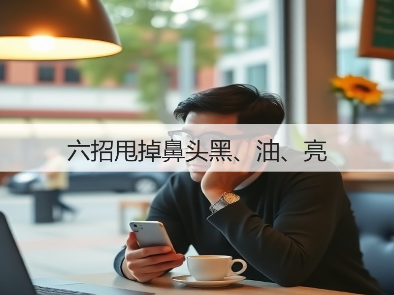 六招甩掉鼻头黑、油、亮