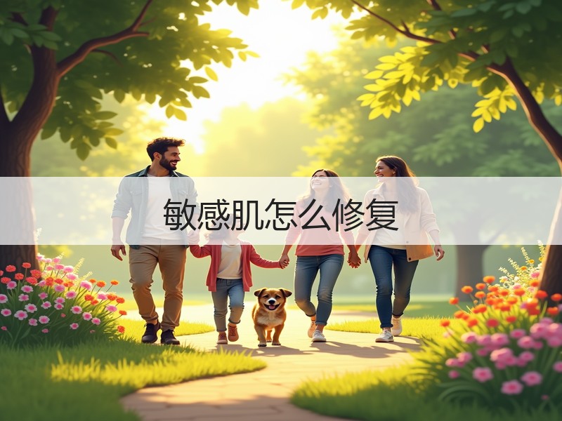 敏感肌怎么修复