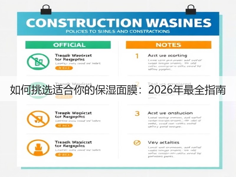 如何挑选适合你的保湿面膜：2026年最全
