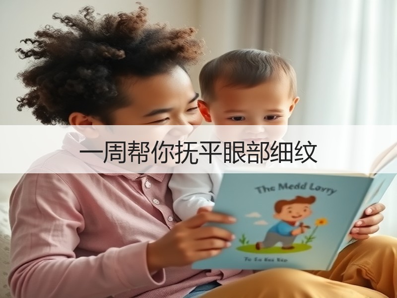 一周帮你抚平眼部细纹
