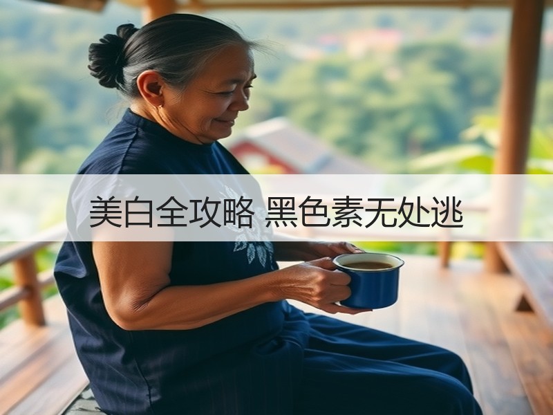 美白全攻略 黑色素无处逃