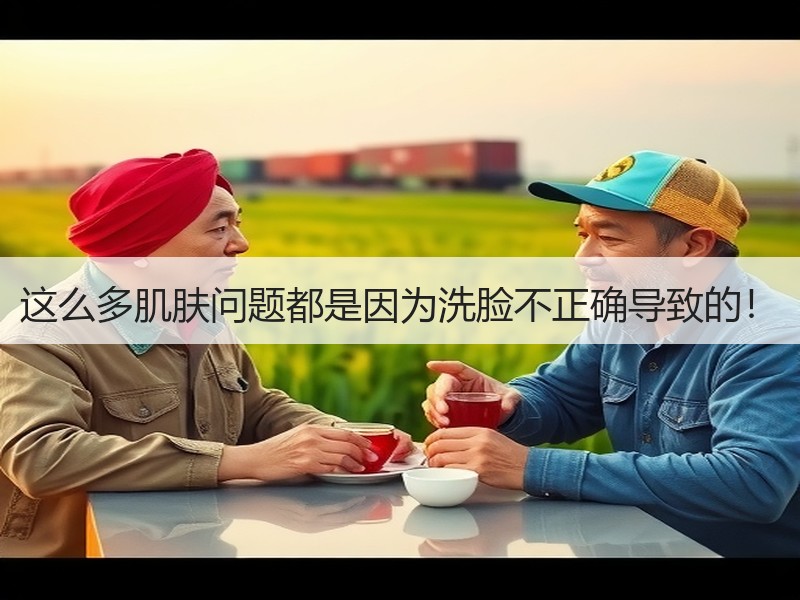 这么多肌肤问题都是因为洗脸不正确导致的！