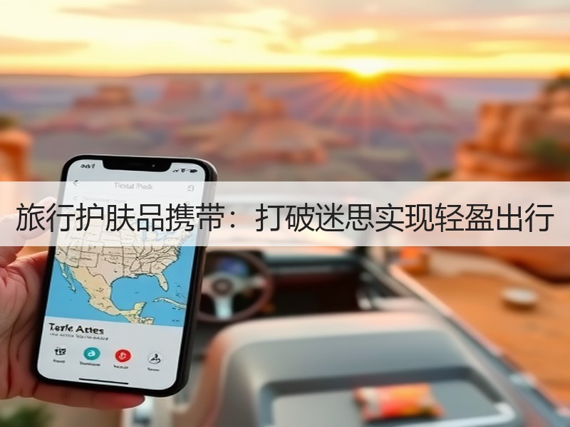 旅行护肤品携带：打破迷思实现轻盈出行
