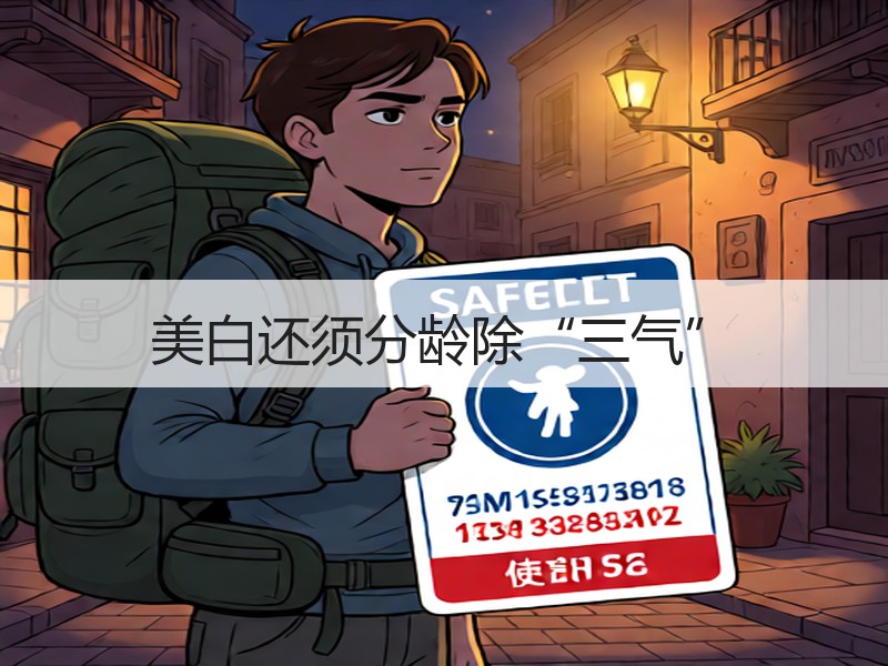 美白还须分龄除“三气”