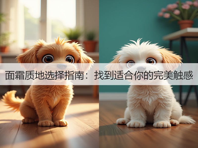 面霜质地选择指南：找到适合你的完美触感