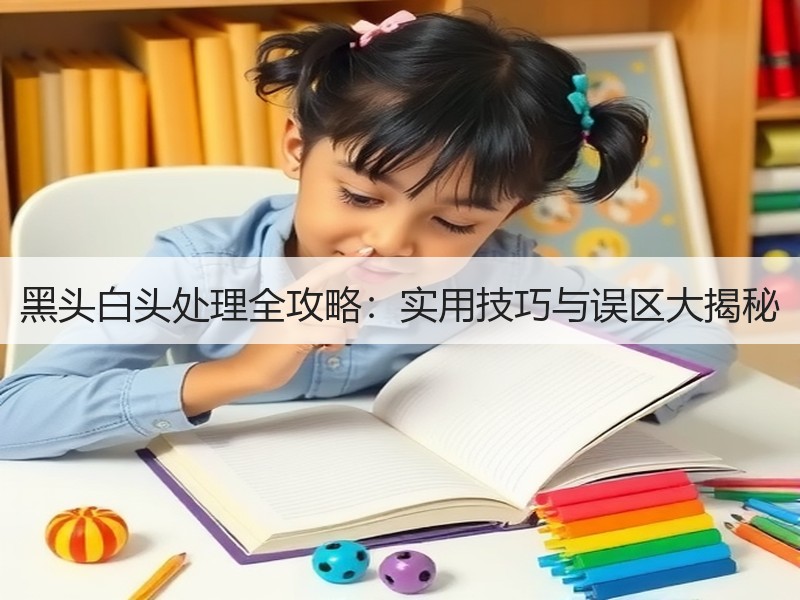 黑头白头处理全攻略：实用技巧与误区大揭秘