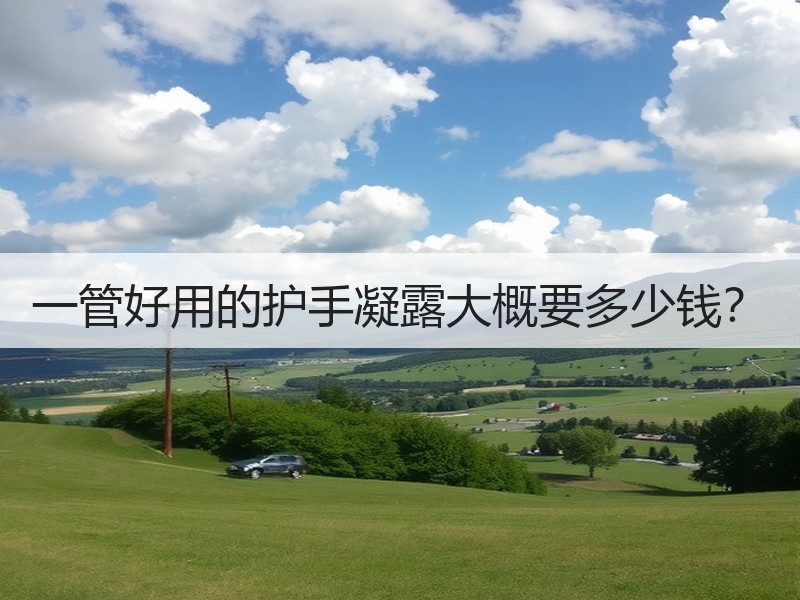 一管好用的护手凝露大概要多少钱？