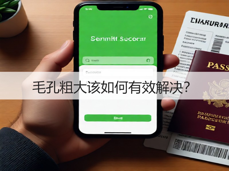 毛孔粗大该如何有效解决？
