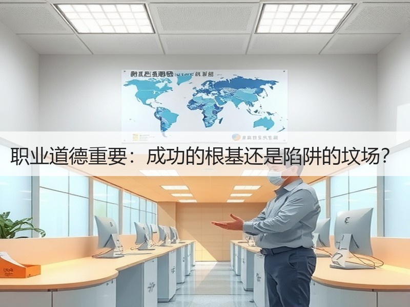 职业道德重要：成功的根基还是陷阱的坟场？