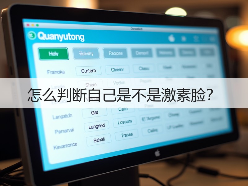 怎么判断自己是不是激素脸？
