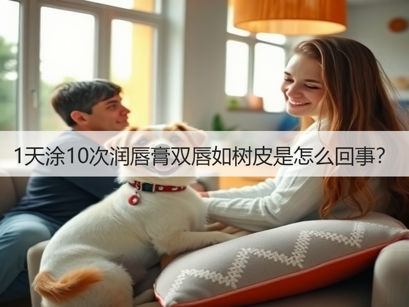 1天涂10次润唇膏双唇如树皮是怎么回事？