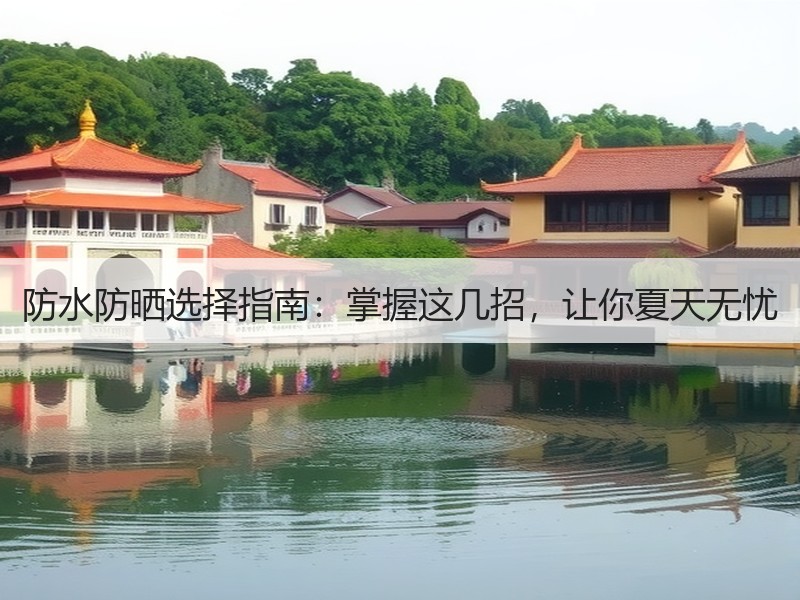 防水防晒选择指南：掌握这几招，让你夏天无