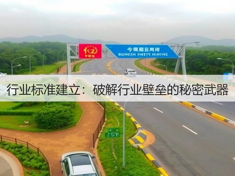 行业标准建立：破解行业壁垒的秘密武器