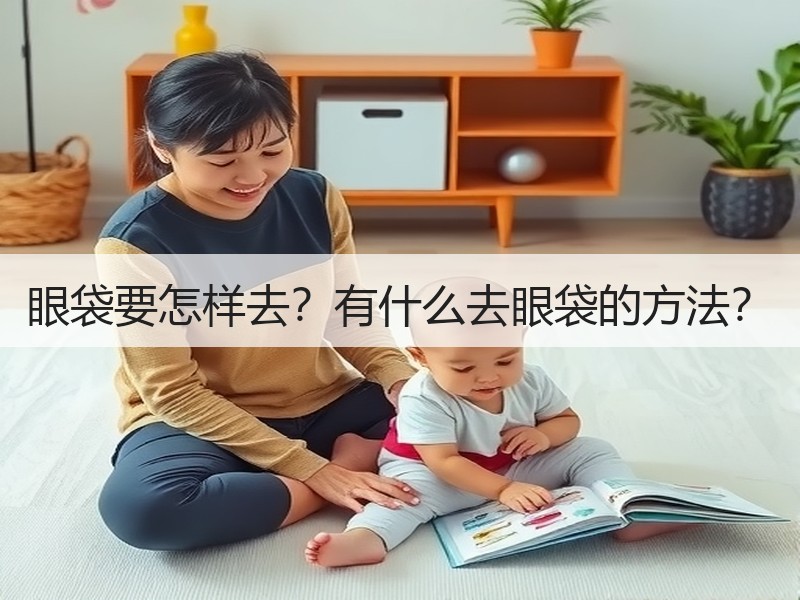 眼袋要怎样去？有什么去眼袋的方法？
