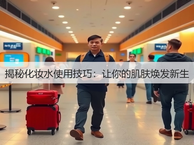 揭秘化妆水使用技巧：让你的肌肤焕发新生