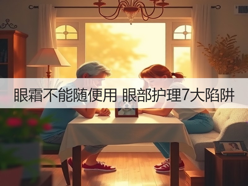 眼霜不能随便用 眼部护理7大陷阱