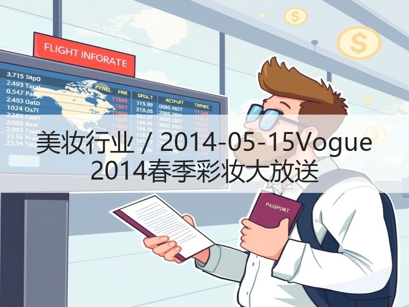 美妆行业 / 2014-05-15Vog
