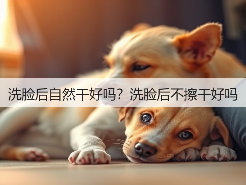 洗脸后自然干好吗？洗脸后不擦干好吗