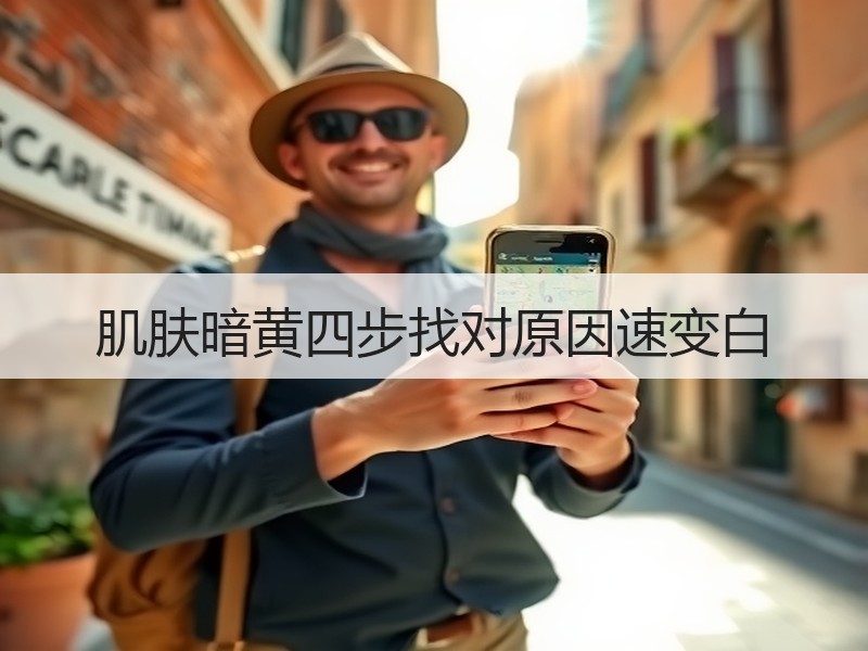 肌肤暗黄四步找对原因速变白