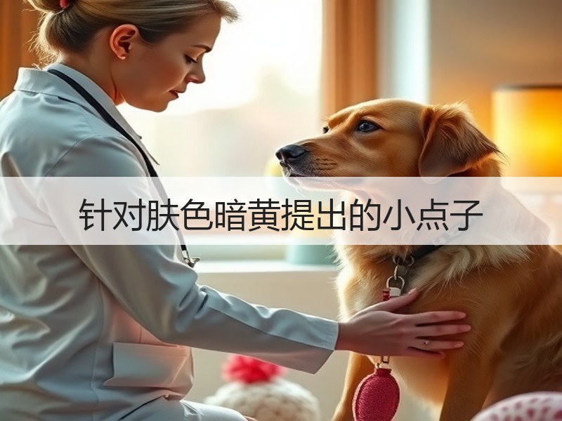 针对肤色暗黄提出的小点子