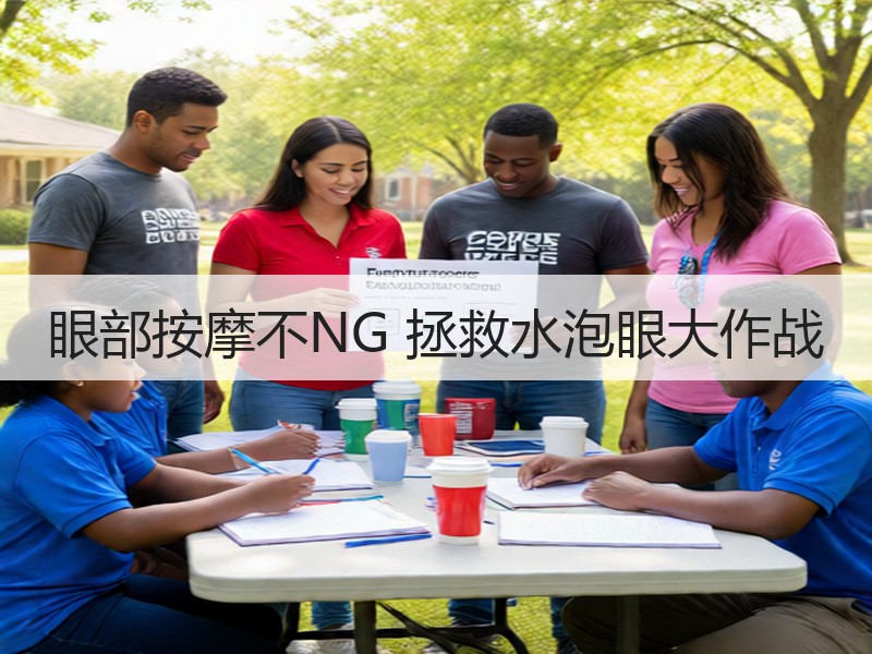 眼部按摩不NG 拯救水泡眼大作战