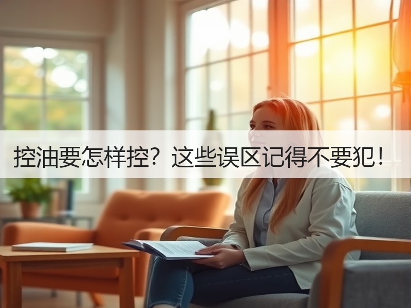 控油要怎样控？这些误区记得不要犯！