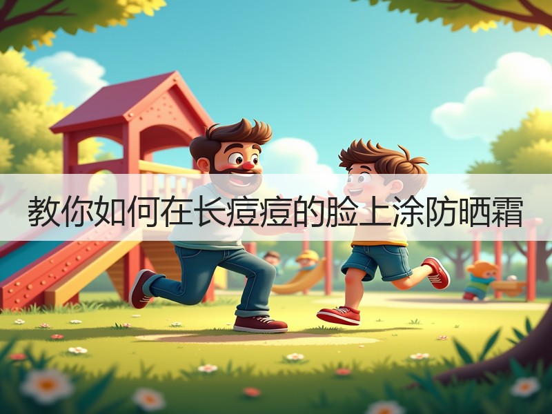 教你如何在长痘痘的脸上涂防晒霜