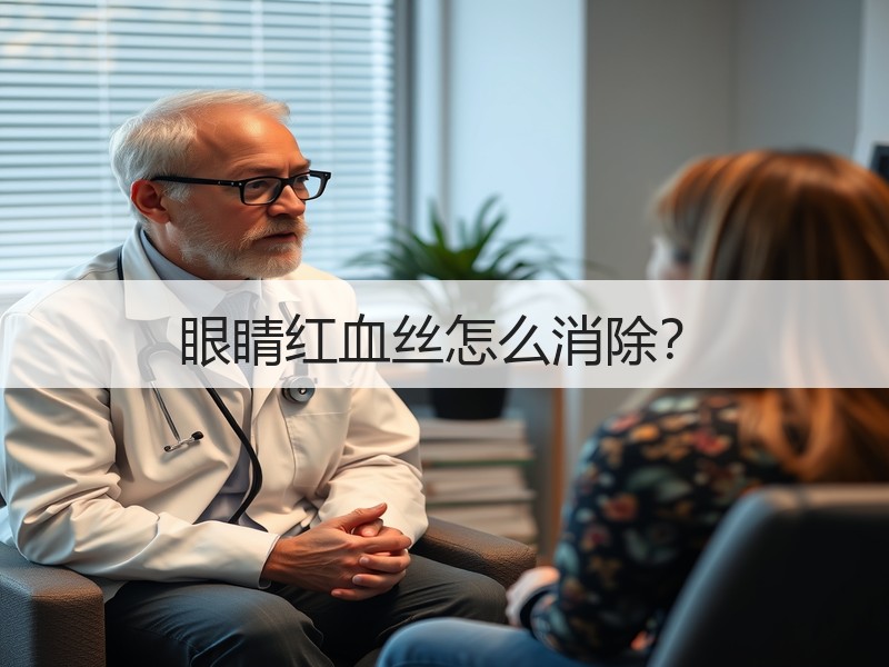 眼睛红血丝怎么消除？