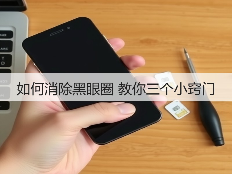 如何消除黑眼圈 教你三个小窍门