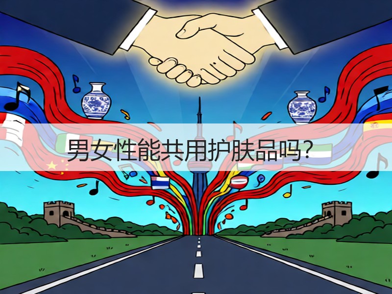 男女性能共用护肤品吗？