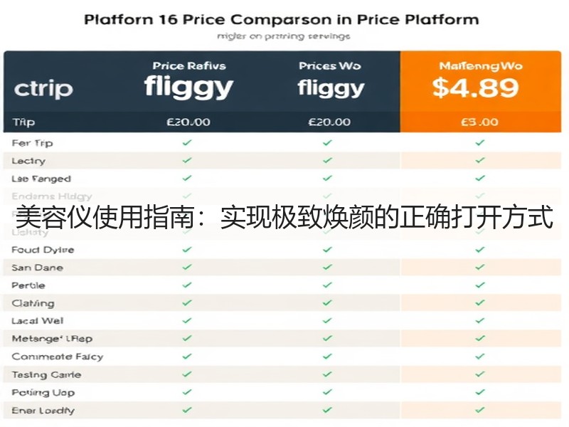 美容仪使用指南：实现极致焕颜的正确打开方