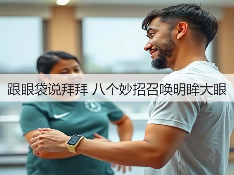 跟眼袋说拜拜 八个妙招召唤明眸大眼