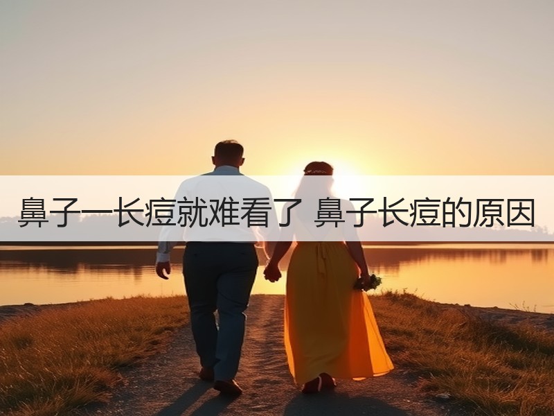 鼻子一长痘就难看了 鼻子长痘的原因