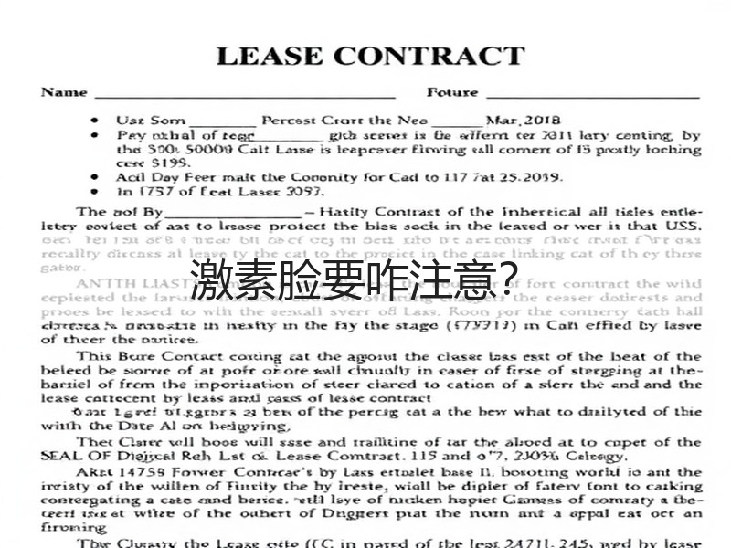 激素脸要咋注意？