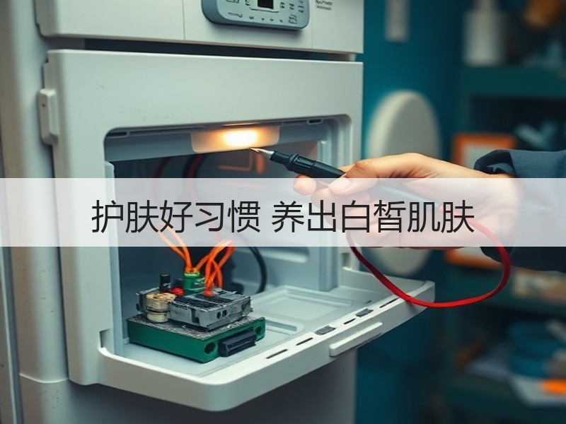 护肤好习惯 养出白皙肌肤
