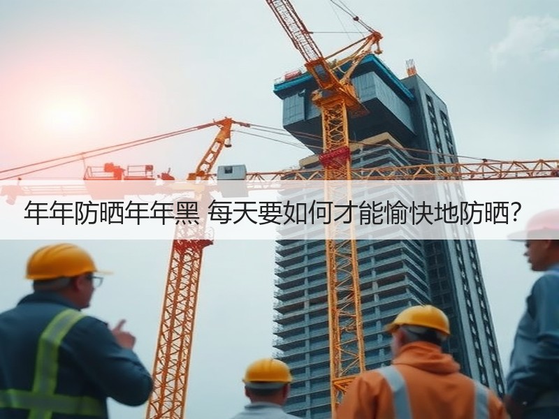 年年防晒年年黑 每天要如何才能愉快地防晒