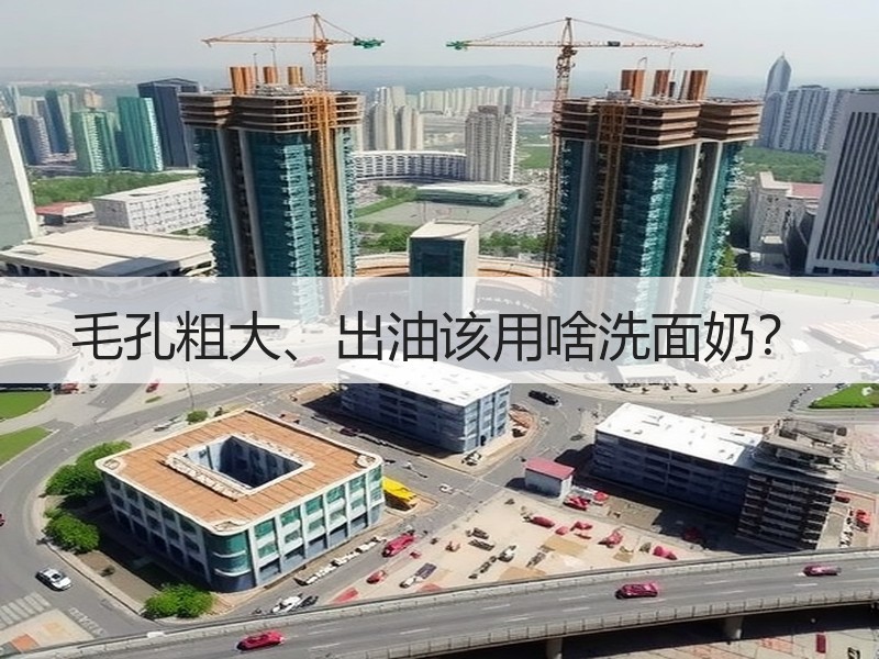 毛孔粗大、出油该用啥洗面奶？
