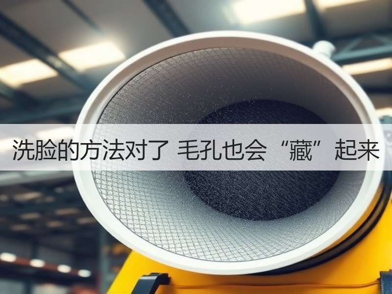 洗脸的方法对了 毛孔也会“藏”起来