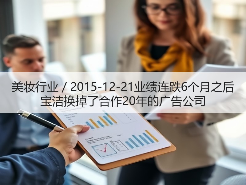 美妆行业 / 2015-12-21业绩连