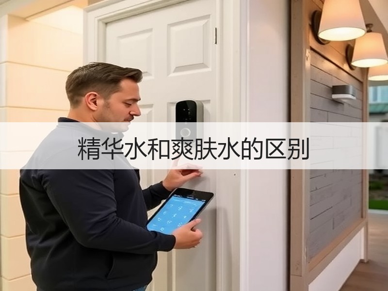 精华水和爽肤水的区别