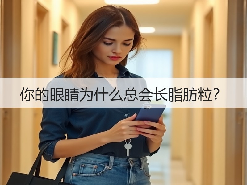 你的眼睛为什么总会长脂肪粒？