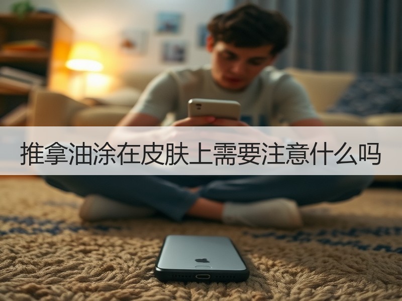 推拿油涂在皮肤上需要注意什么吗