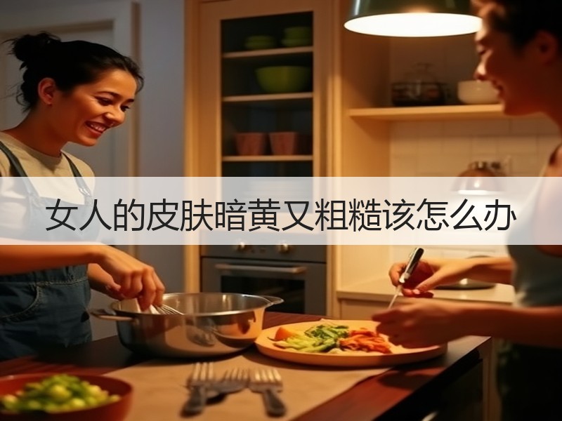 女人的皮肤暗黄又粗糙该怎么办