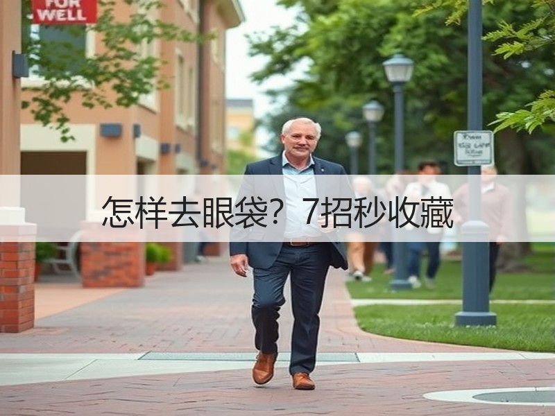 怎样去眼袋？7招秒收藏