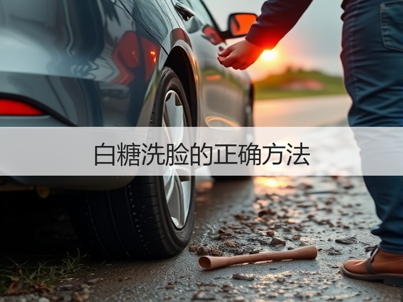 白糖洗脸的正确方法