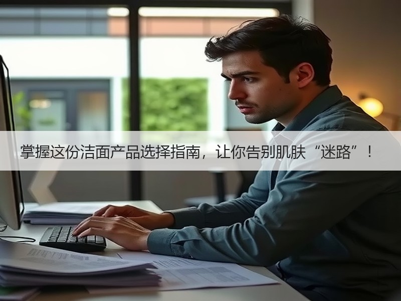 掌握这份洁面产品选择指南，让你告别肌肤“