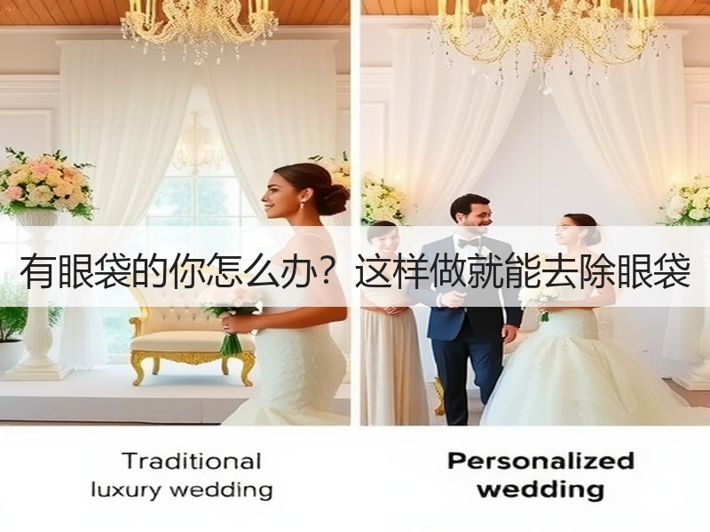 有眼袋的你怎么办？这样做就能去除眼袋